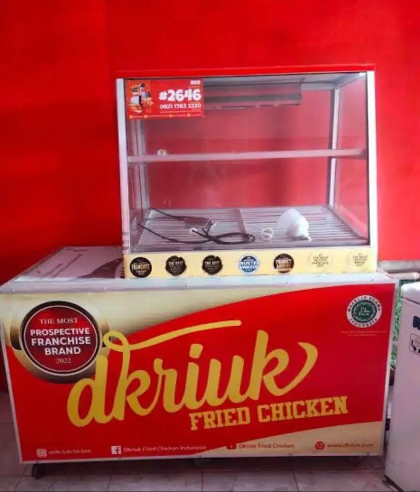 Dijual 1 paket Perlengkapan Usaha D'Kriuk