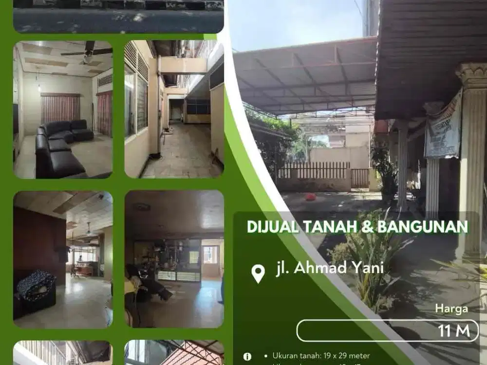 Dijual Rumah Jalan Ahmad Yani Pekanbaru Kota Tengah Kota!
