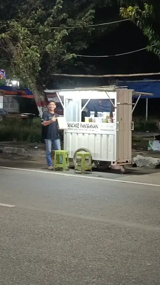 Gerobak kontener / Rombong container