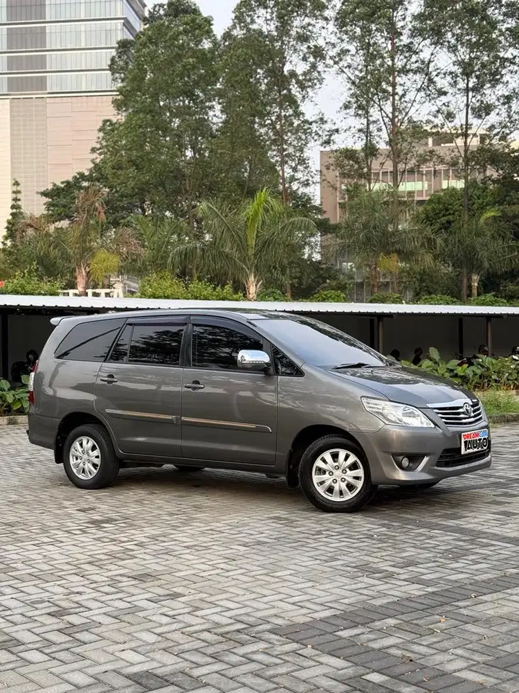 Toyota Kijang Innova Diesel G AT NIK 2013 Abu Abu V 2.5 2KD
