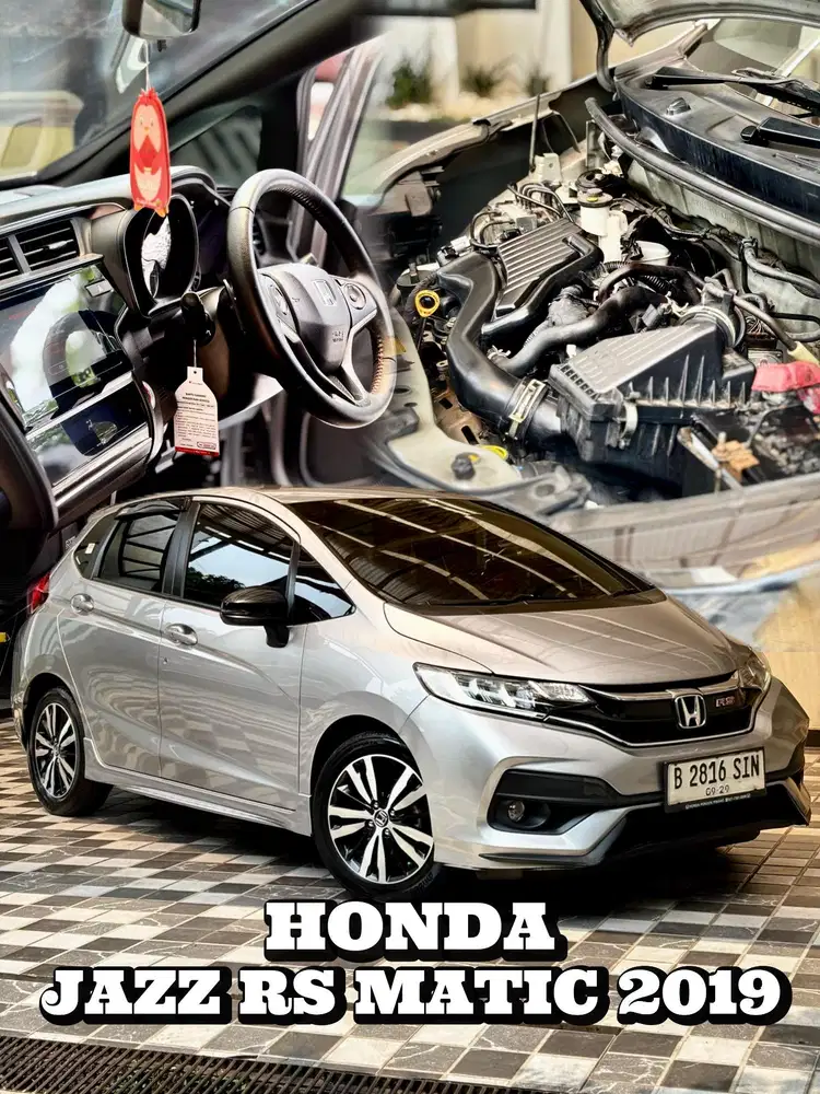 Honda Jazz RS GK5 CVT AT Matic 2019 Siap Pakai