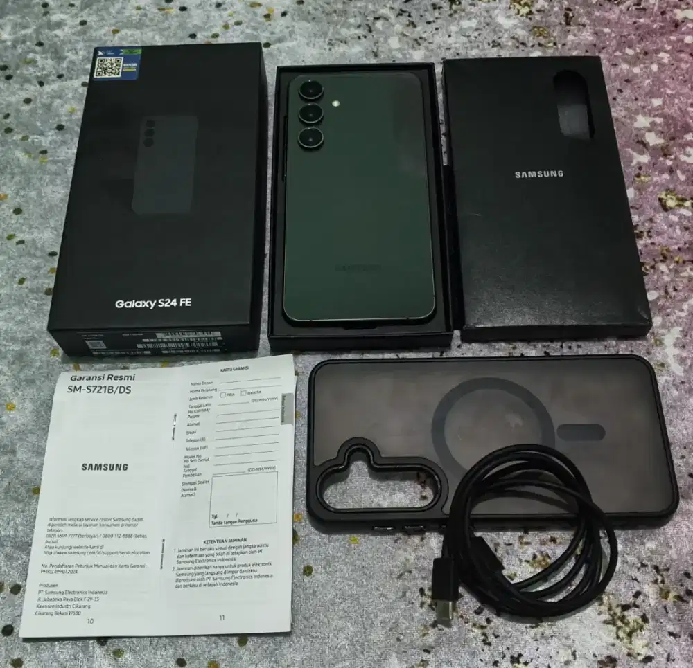 Samsung Galaxy S24 FE 8/256 Graphite Ex Resmi SEIN No Minus MURMERRR