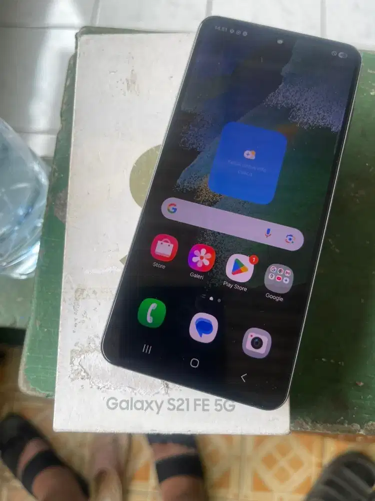 Samsung S21 fe 8/256Gb second resmi