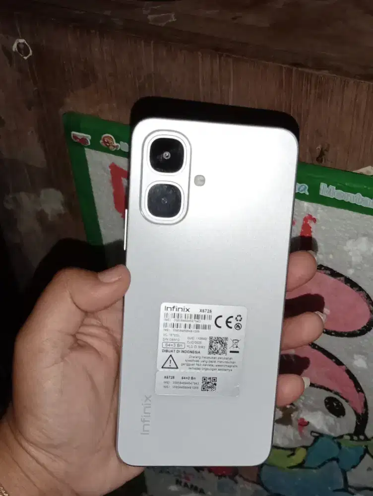 Infinix smart 10 ram 3+3/64 mulus.