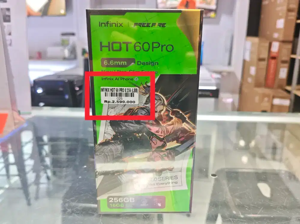 INFINIX HOT 60 PRO RAM 8+8/256GB ATLANTIS DAHSYAT