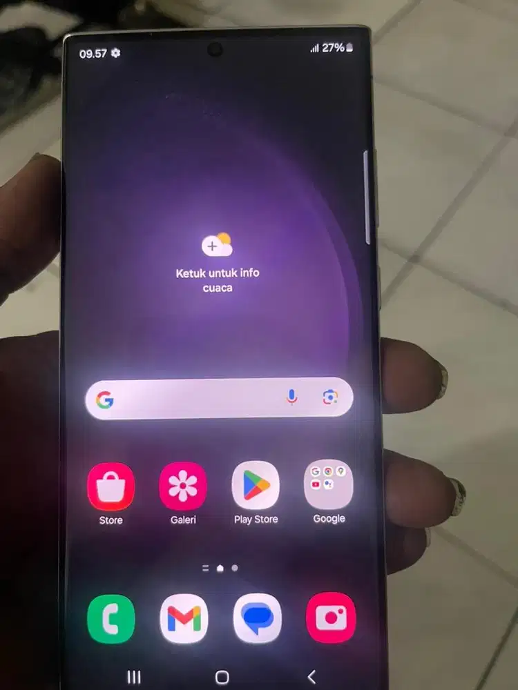 Samsung S23 ultra 12/512Gb second resmi