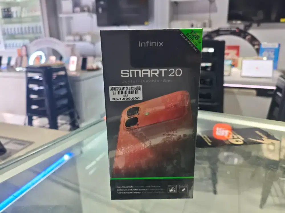 INFINIX SMART 20 RAM 4+4/128GB ATLANTIS DAHSYAT
