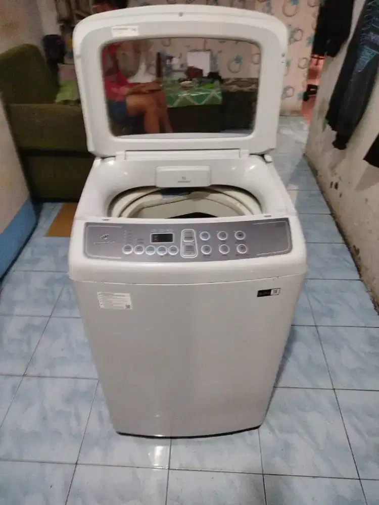 Bismillah d jual mesin cuci 1tabung otomatis merek samsung bisa
