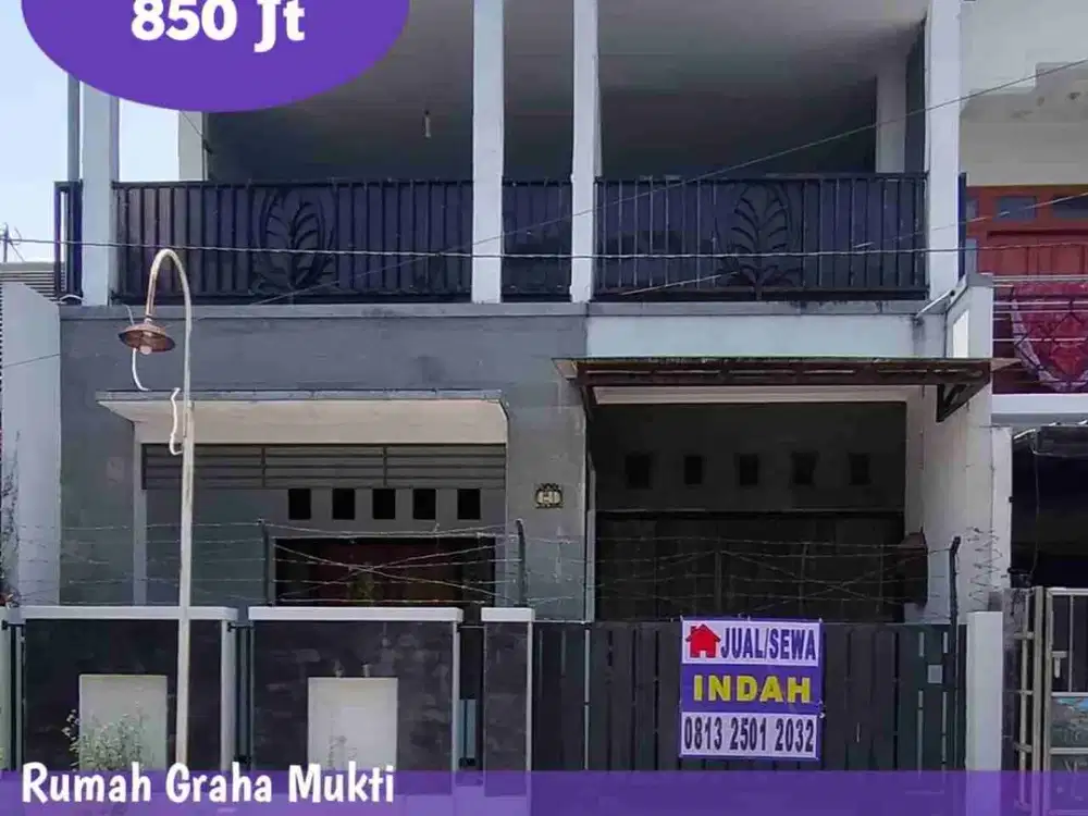 Jual Cepat Rumah 2 Lantai Bagus Siap Huni di Pedurungan