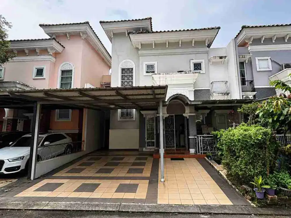 DIJUAL RUMAH SIAP HUNI DI CLUSTER ALICANTE, GADING SERPONG