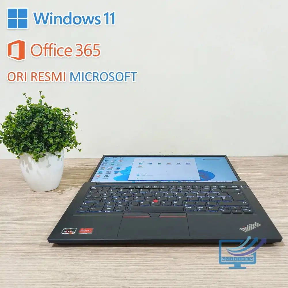 Lenovo Thinkpad E14 IPS Ryzen 5 5650u Ram 32GB SSD 1TB NVME WinORI