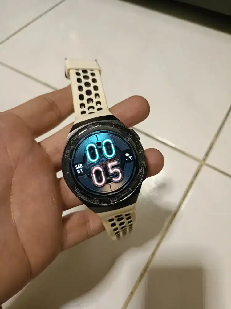 Second Huawei Watch GT 2E 46mm Batangan ORI ex resmi normal murah !!
