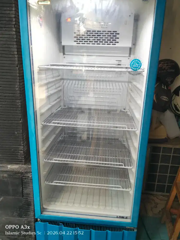 Dijual Showcase Merk Haier 4 Rak