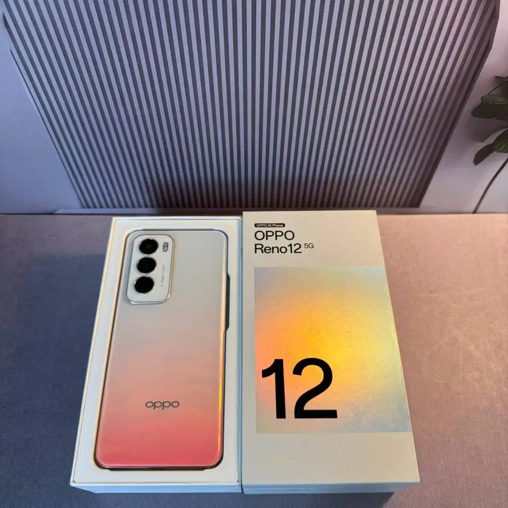 Oppo Reno 12 5G 12/256gb Resmi Indonesia