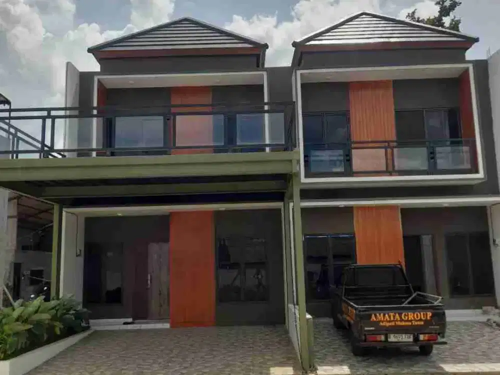Cluster mewah cakep lokasi premium pinggir jalan raya utama jatiwarna Akses mudah ke tol JORR jatiwarna hanya 5menit