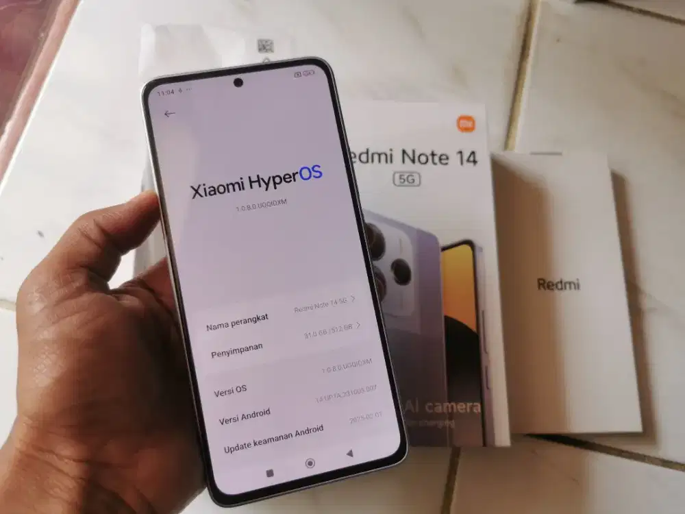 Redmi note 14 5G
Ram 12/512