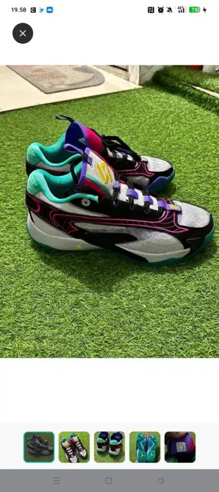 Di jual sepatu basket Luca size 45 fit 44