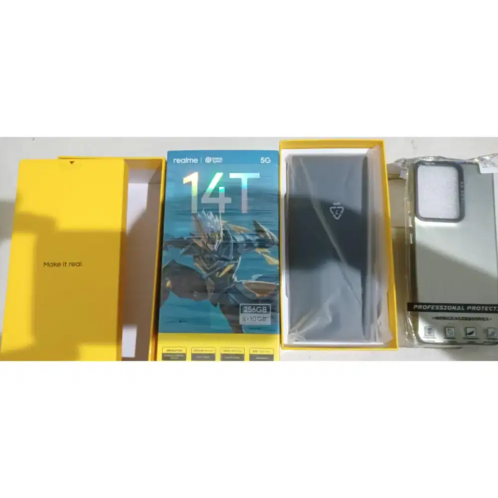 Realme 14T bekas seperti baru, baru tebus pegadaian, jadi seperti Baru