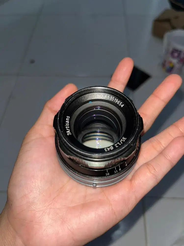 LENSA 7ARTISAN 35 MM F 1.4 BEKAS