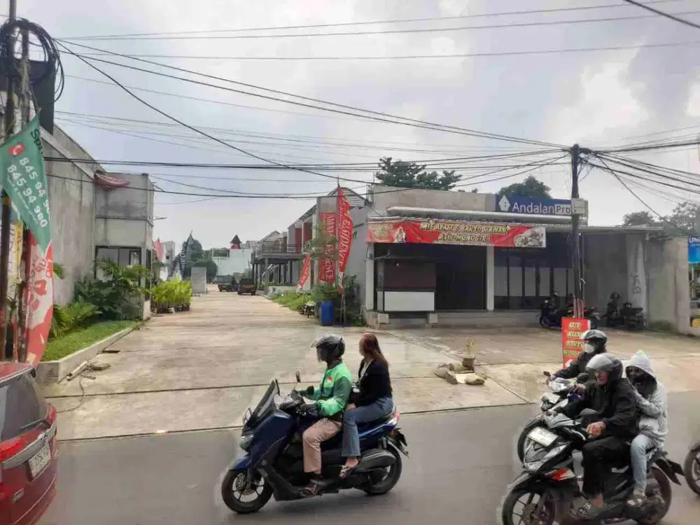 Rumah cluster lokasi strategis pinggir jalan raya utama jatiwarna 5menit ke tol JORR jatiwarna