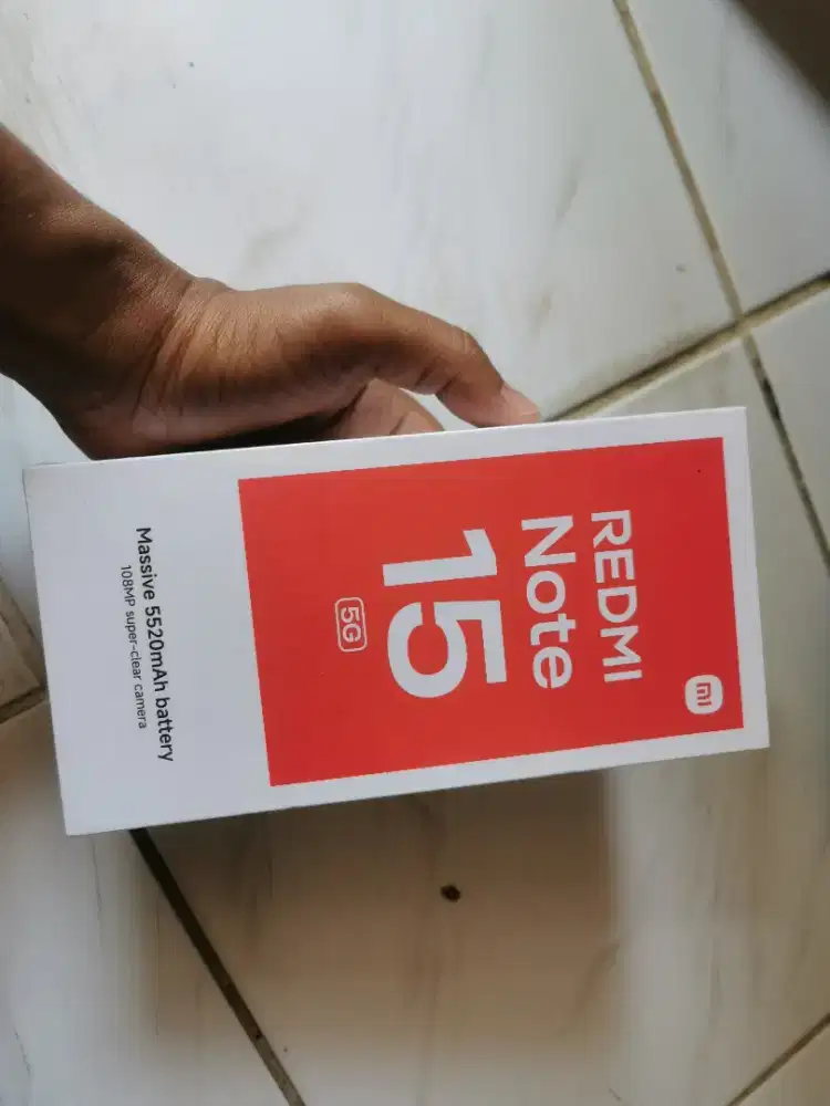 Redmi Note 15 5G
Ram 8/256