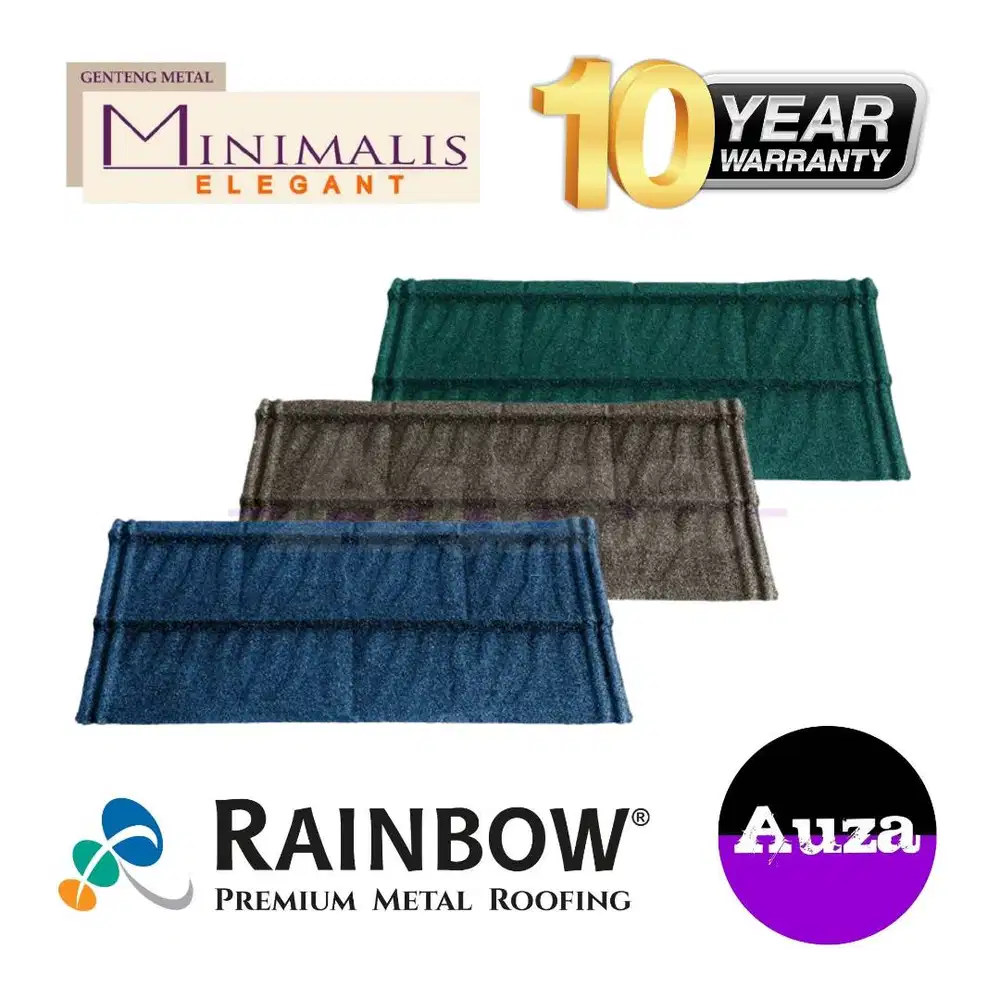 Genteng Metal Pasir Premium 1x4 | Minimalis Allure Stone-Coated Metal