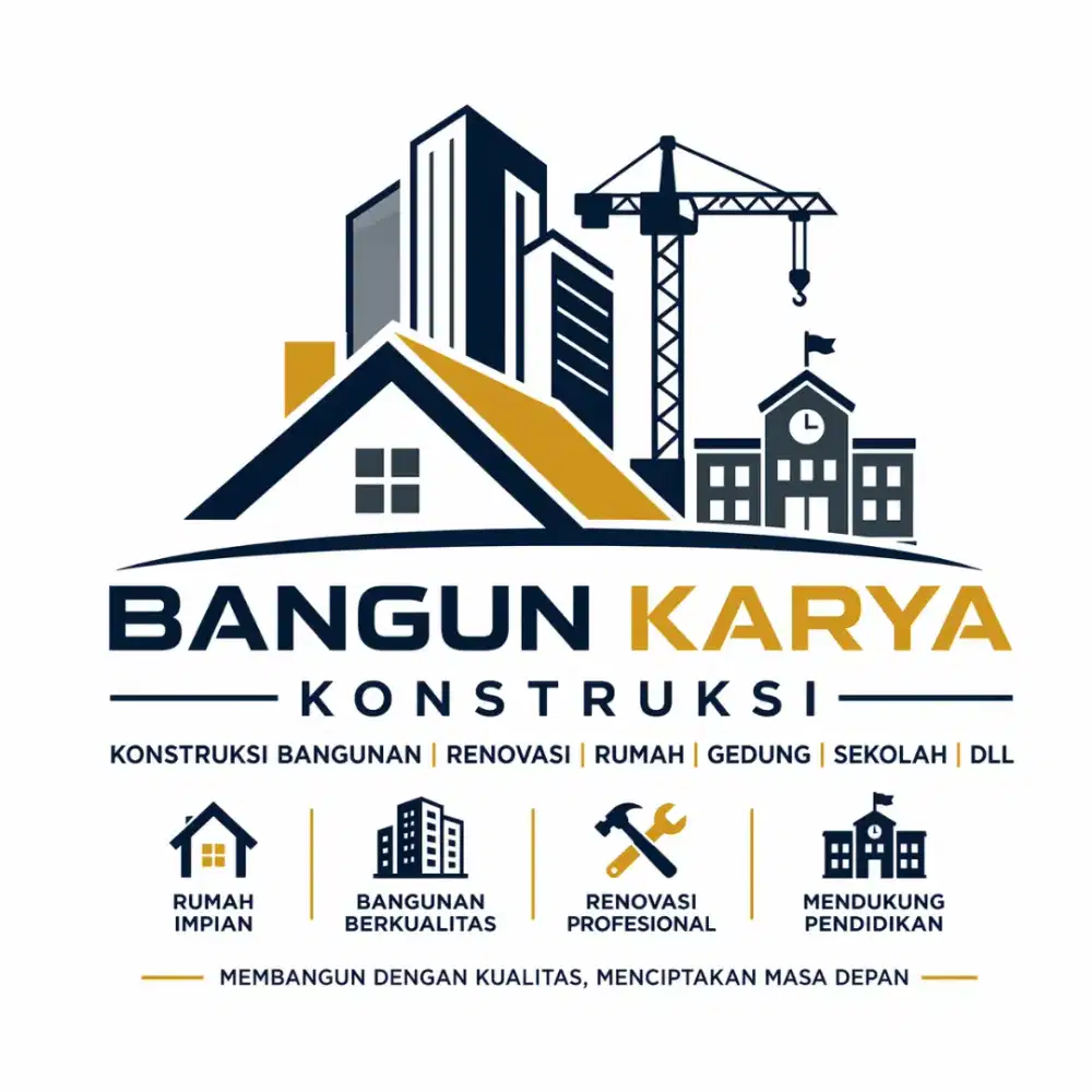 JASA KONSTRUKSI & RENOVASI RUMAH | BANGUN BARU, BORONGAN & HARIAN