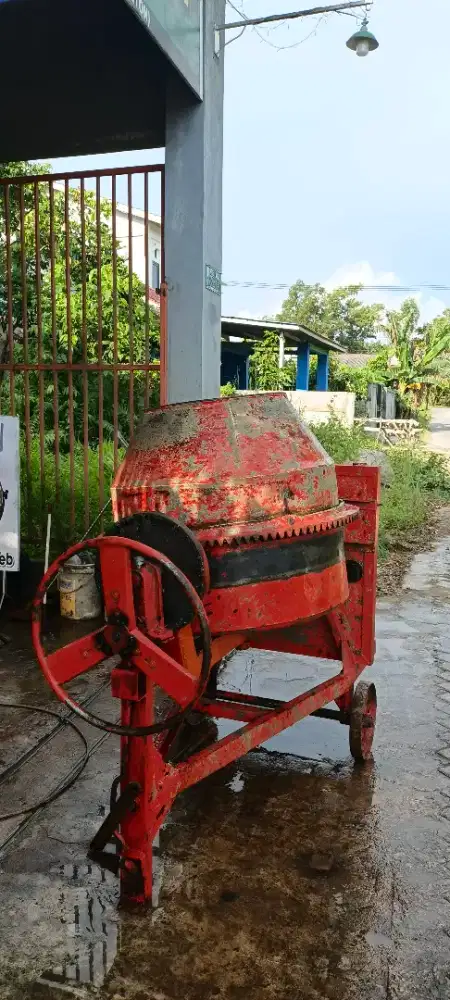 Molen mixer beton mesin r180