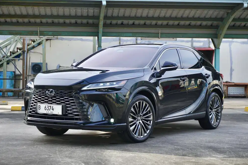 Lexus RX350h Hybrid Facelift Luxury A25A-FXS 2023 Hitam Spesial Mulus