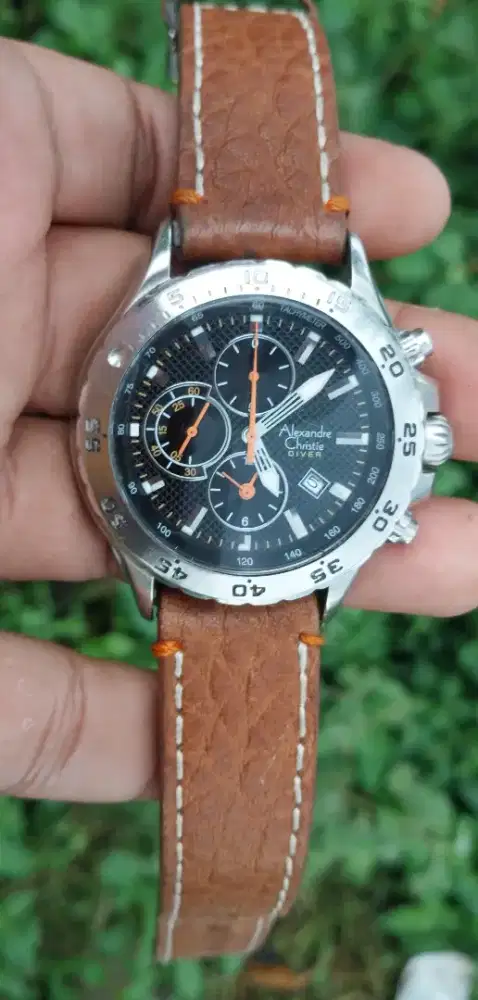 Jam tangan ac driver cronograf