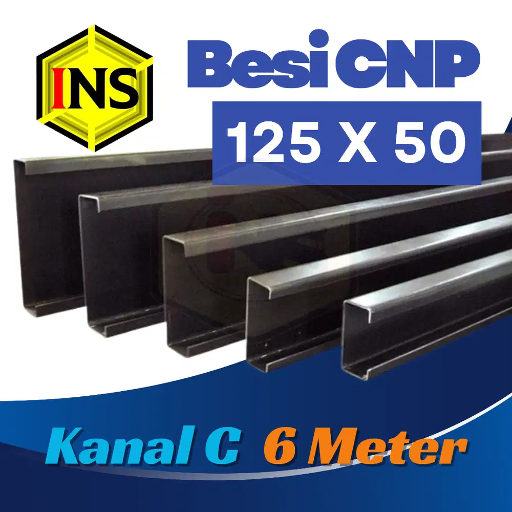Besi CNP 125 x 50 x 1.6 mm x 6 M Harga Kompetitif Langsung Dari Pabrik