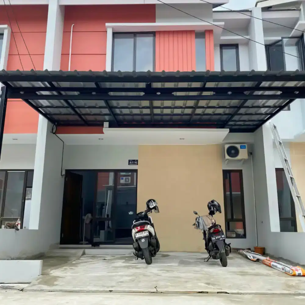 Pasang kanopi baja ringan