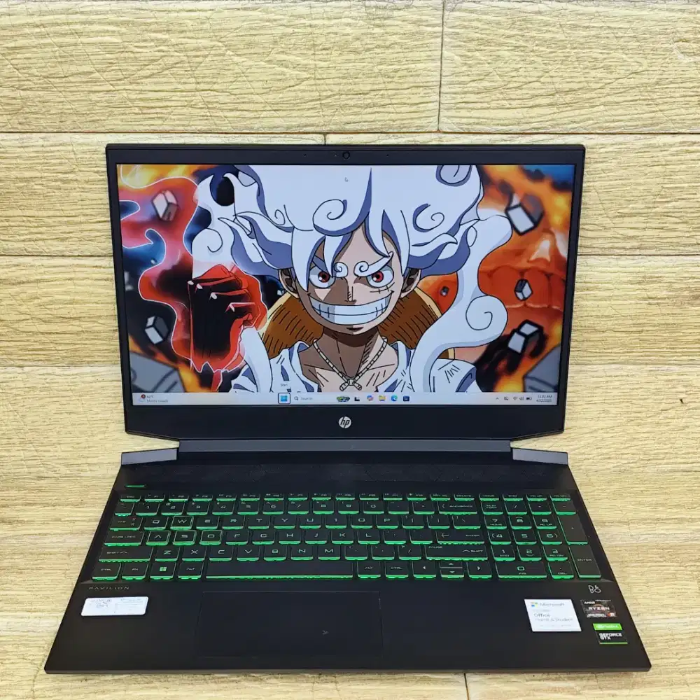HP Pavilion GM 15-EC2047AX AMD Ryzen 5 5600H RAM 8GB SSD512GB GTX 1650