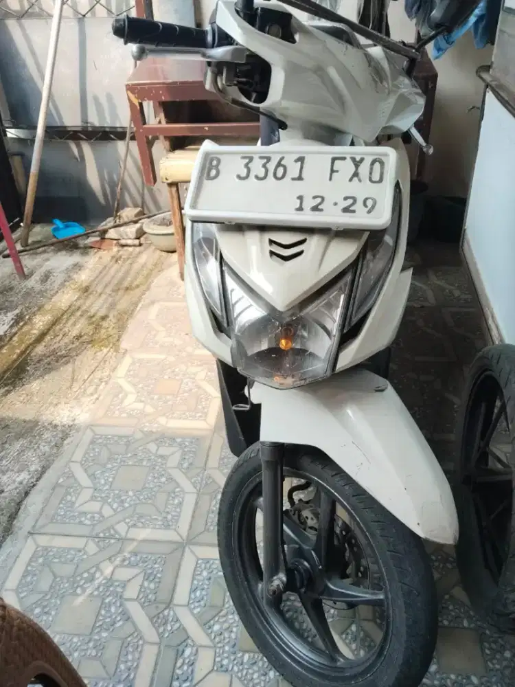 Beat FI 2014 Plat Kabupaten Bekasi