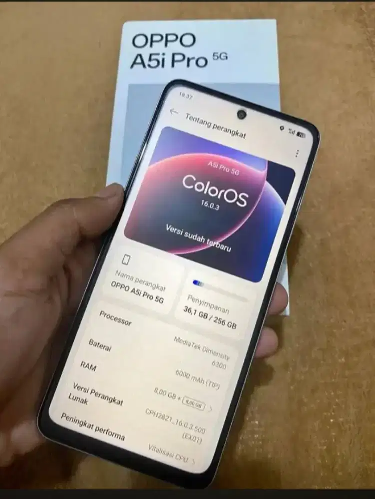 Oppo A5i pro Ram 8 /256