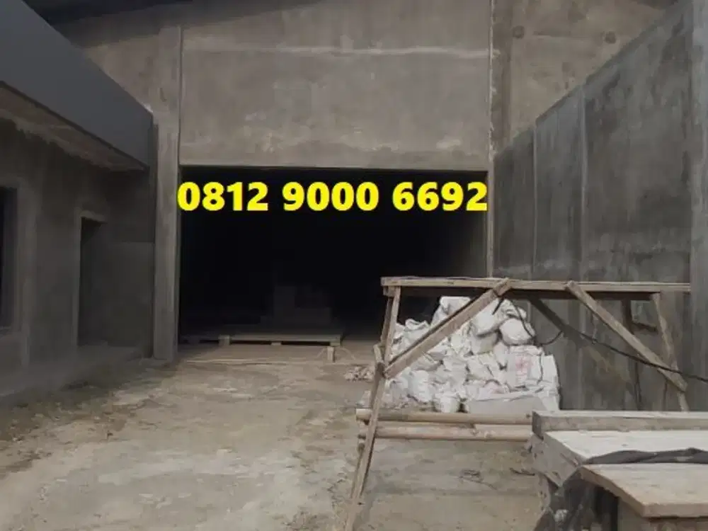 Disewakan Gudang Gandeng Kavling DPR Blok B Cipondoh dekat Tol