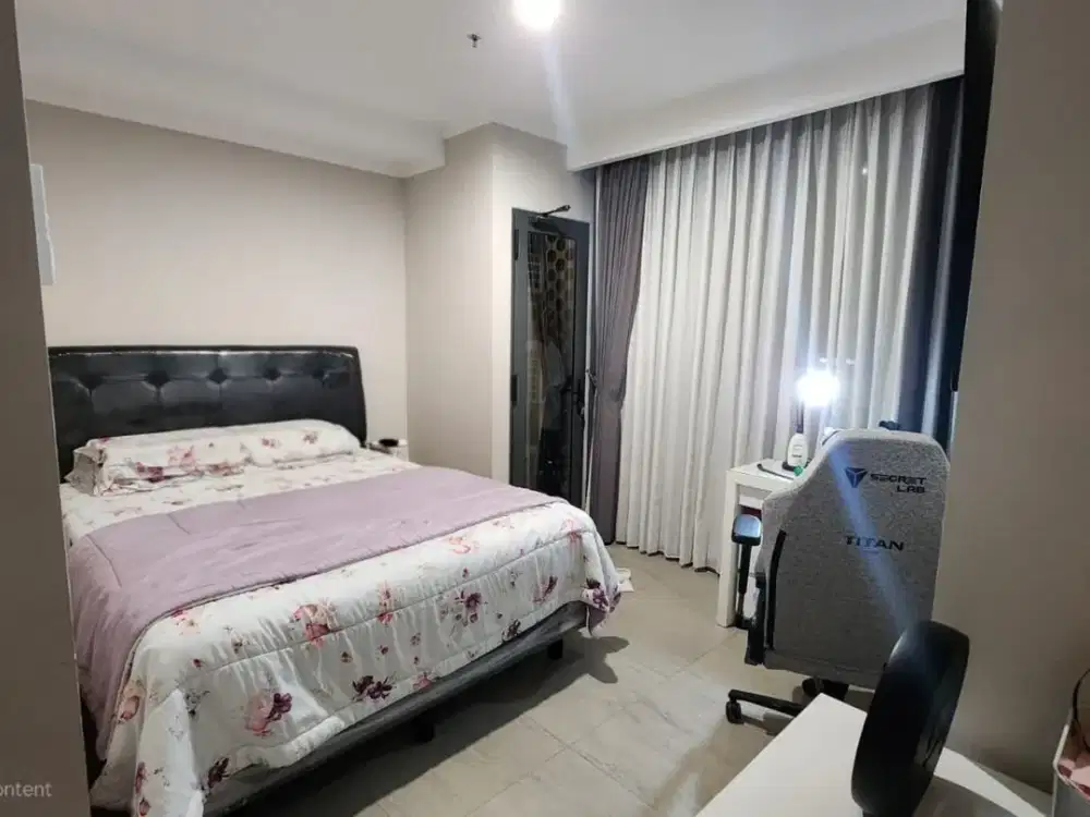 Dijual Apartemen Menara Jakarta 2BR, 49m2, Unfurnished, PPJB