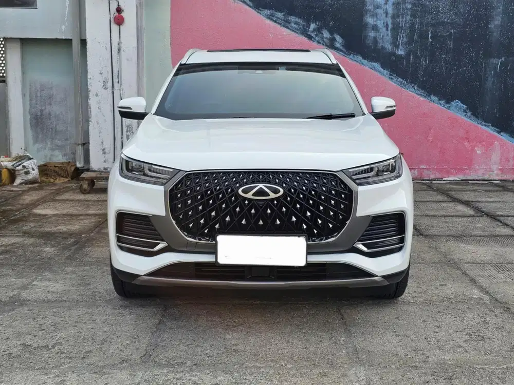 Chery tiggo 8 premium 2024 putih km 20 rb