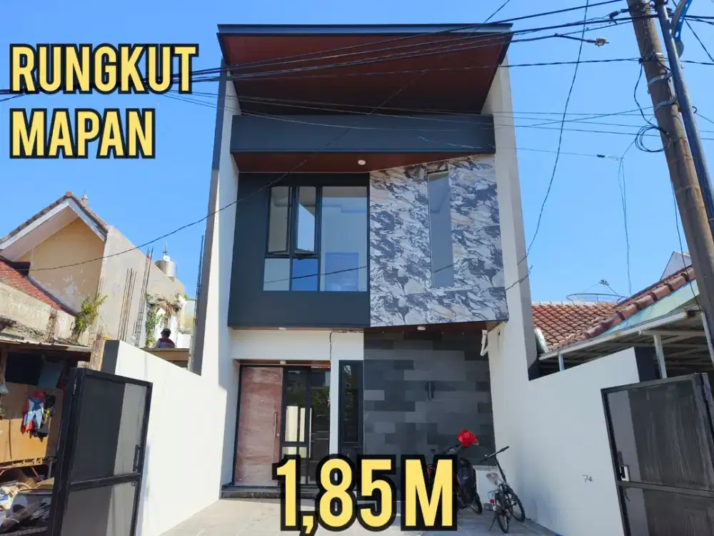 ‼️BARU GRESS 2 UNIT ‼️RUMAH MEWAH RUNGKUT MAPAN TENGAH SURABAYA TIMUR. DEKAT SIER, MERR, SUPERINDO, UPN, JUANDA, TOL, UPN, dsb