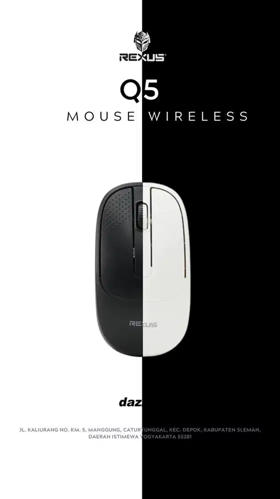 Mouse Rexus Q5 Office Wireless