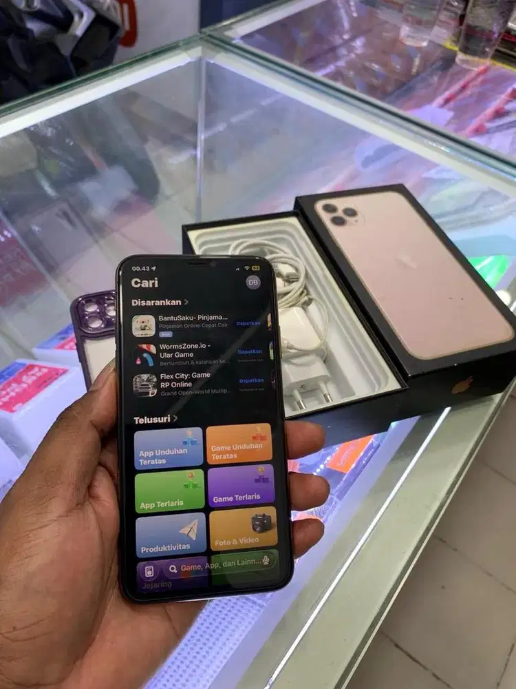 Jual iphone 11 promax 256 imei permanen