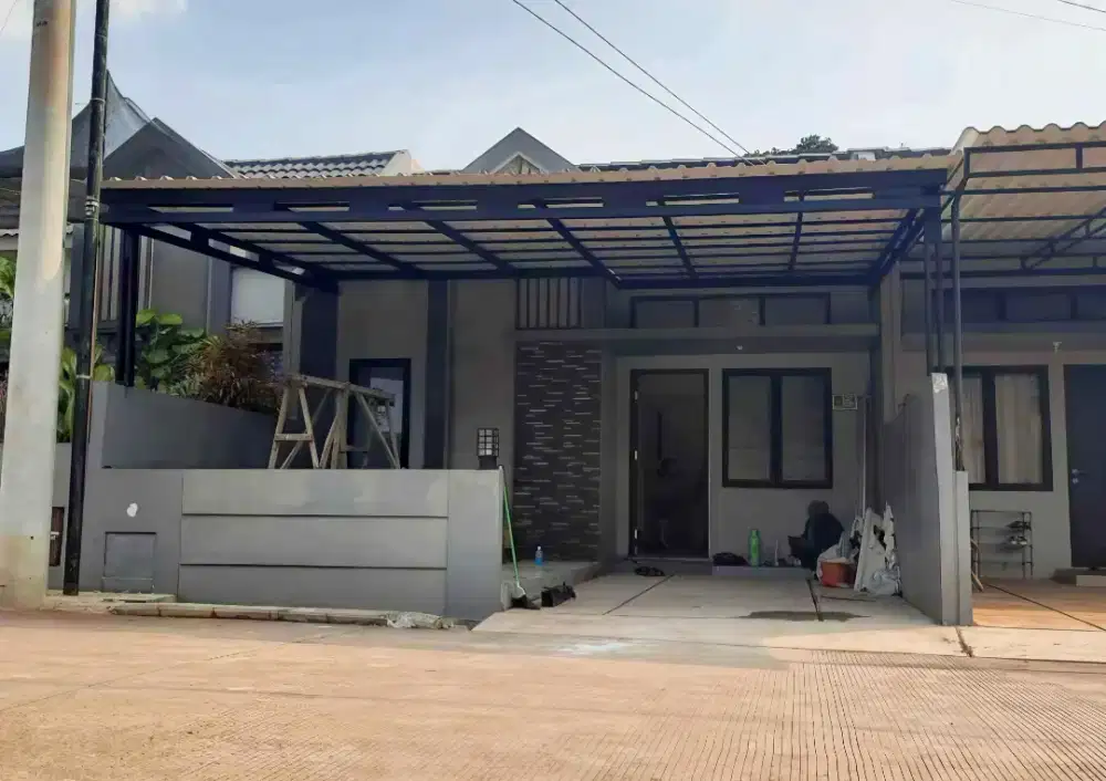 Kanopi baja ringan dan garasi