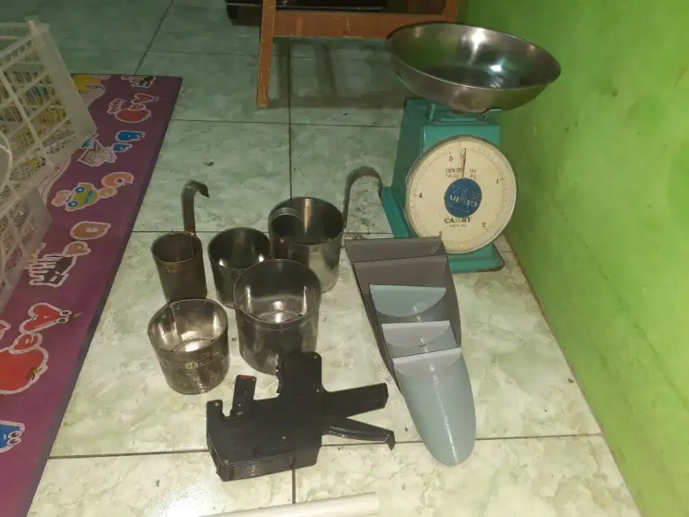 Anek bekas warung sembako