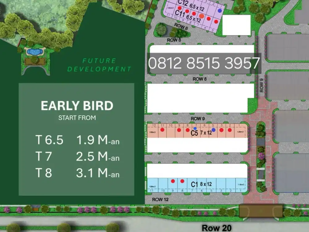 Kesempatan Emas! First Realise Terravia Tahap 3 Mulai 1,9Man KPR Tanpa DP Type 6,5X12