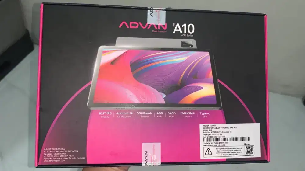 Tab Advan a10 WIFI ONLY