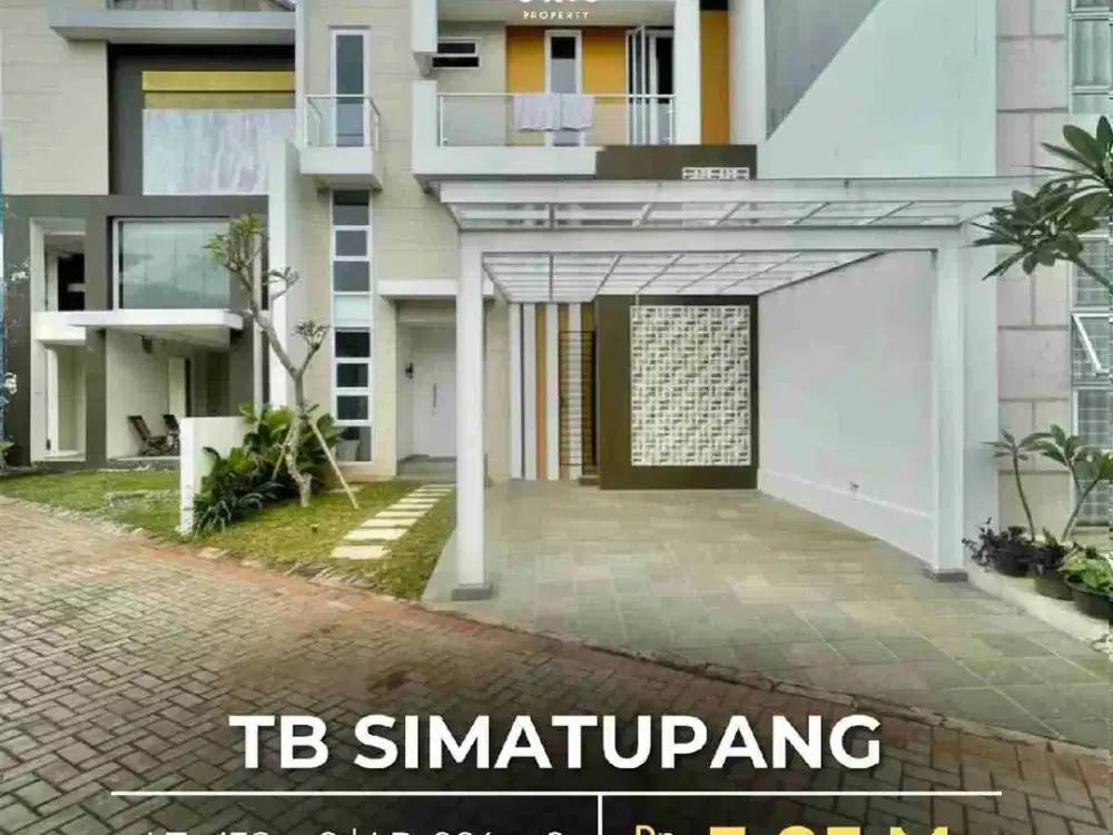 BRAND NEW TOWNHOUSE
Lokasi Strategis
Dekat ke Tol JORR TB Simatupang, CBD Simatupang & AEON