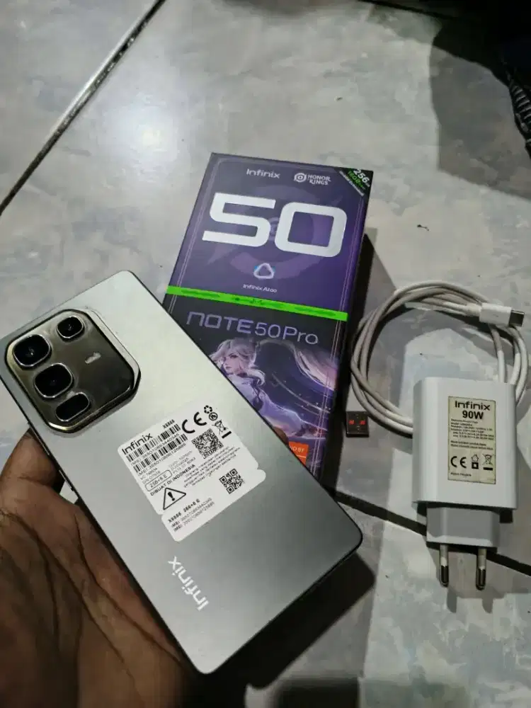 Infinix note 50 pro fullset normal