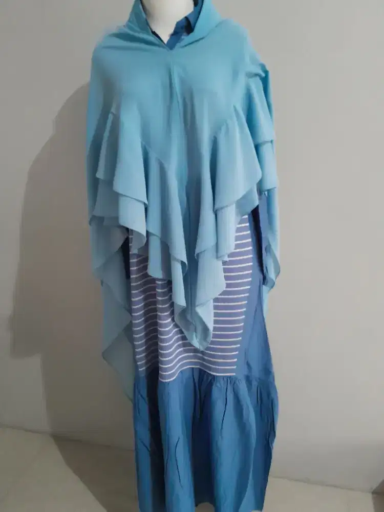 Dijual Gamis plus khimar Set