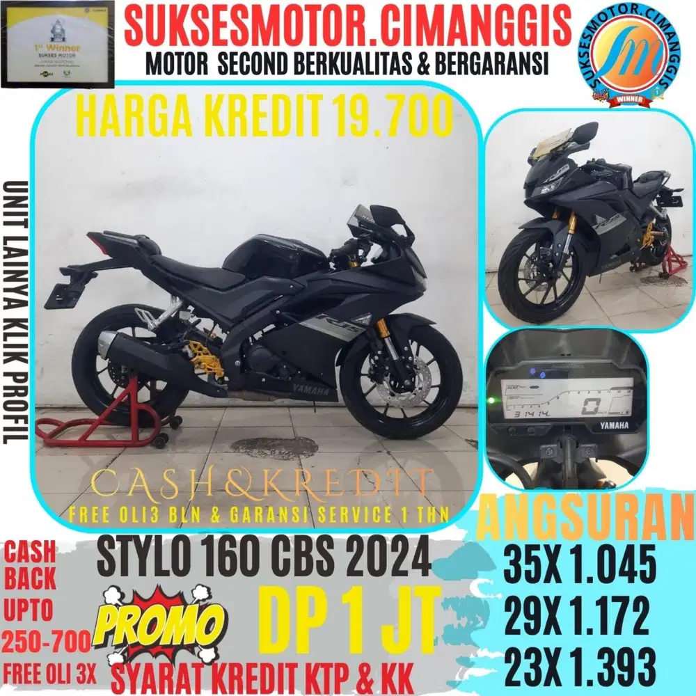 R15 VVA PROMOTERMURAH CASHBACK UPTO700RBU FREEOLI3X BERGARANSI