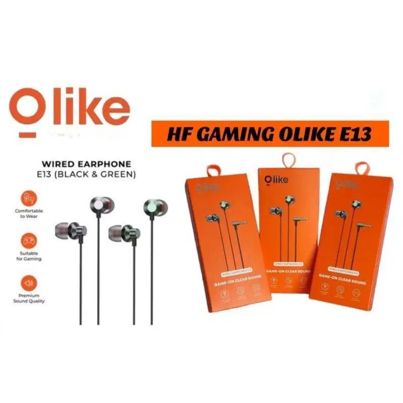 Promo earphone olike E13